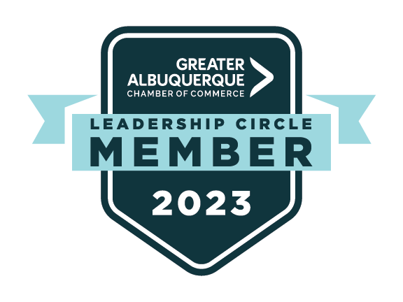 Greater Albuquerque Chamber of Commerce Leadership Circle Member Badge Logo